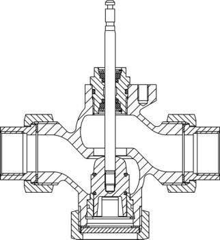 HEIMEIER TA Regelventil Typ CV 216 RGA PN 16, DN 20, Kvs-Wert 5 - 60230120
